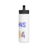 1984 Stainless Steel Water Bottle, Handle Lid