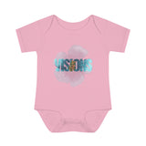 VISIONS Infant Baby Rib Bodysuit
