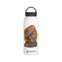 Disruptors of Oppression Stainless Steel Water Bottle, Handle Lid