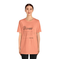 Pioneer Unisex Jersey Short Sleeve Tee