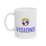 VISIONS Ceramic Mug, (11oz, 15oz)