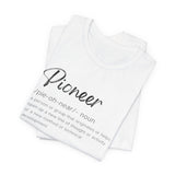 Pioneer Unisex Jersey Short Sleeve Tee