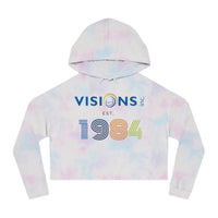 VISIONS 1984 Women’s Cropped Hooded Sweatshirt