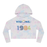 VISIONS 1984 Women’s Cropped Hooded Sweatshirt