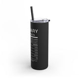 VISIONary Maars Maker Skinny Matte Tumbler, 20oz