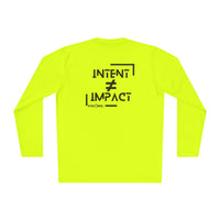 Intent and Impact Unisex Lightweight Long Sleeve Tee