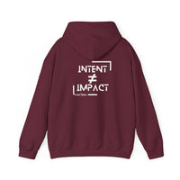 Intent and Impact Unisex Heavy Blend™ Hooded Sweatshirt
