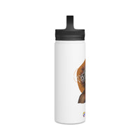 Disruptors of Oppression Stainless Steel Water Bottle, Handle Lid