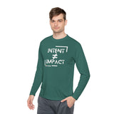 Intent and Impact Unisex Lightweight Long Sleeve Tee