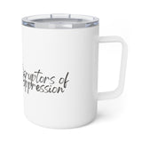 Disruptors of Oppression Insulated Coffee Mug, 10oz