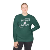 Intent and Impact Unisex Lightweight Long Sleeve Tee