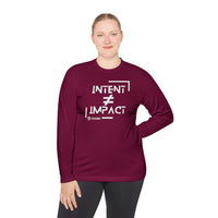 Intent and Impact Unisex Lightweight Long Sleeve Tee