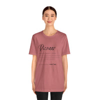 Pioneer Unisex Jersey Short Sleeve Tee