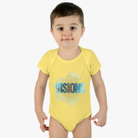 VISIONS Infant Baby Rib Bodysuit