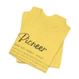 Pioneer Unisex Jersey Short Sleeve Tee