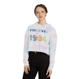 VISIONS 1984 Women’s Cropped Hooded Sweatshirt