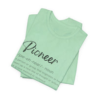 Pioneer Unisex Jersey Short Sleeve Tee