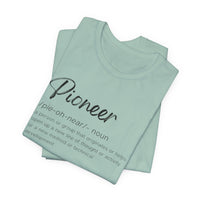 Pioneer Unisex Jersey Short Sleeve Tee