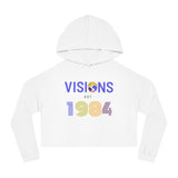 VISIONS 1984 Women’s Cropped Hooded Sweatshirt