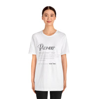 Pioneer Unisex Jersey Short Sleeve Tee