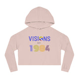 VISIONS 1984 Women’s Cropped Hooded Sweatshirt