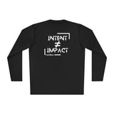 Intent and Impact Unisex Lightweight Long Sleeve Tee