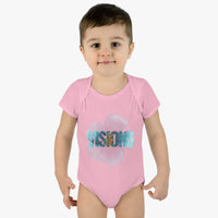 VISIONS Infant Baby Rib Bodysuit