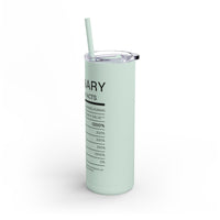 VISIONary Maars Maker Skinny Matte Tumbler, 20oz