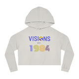 VISIONS 1984 Women’s Cropped Hooded Sweatshirt