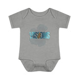 VISIONS Infant Baby Rib Bodysuit