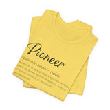 Pioneer Unisex Jersey Short Sleeve Tee
