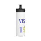 1984 Stainless Steel Water Bottle, Handle Lid