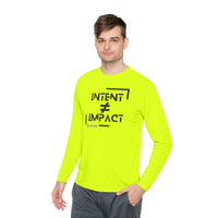 Intent and Impact Unisex Lightweight Long Sleeve Tee