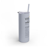 VISIONary Maars Maker Skinny Matte Tumbler, 20oz