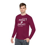 Intent and Impact Unisex Lightweight Long Sleeve Tee