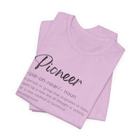 Pioneer Unisex Jersey Short Sleeve Tee
