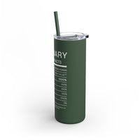 VISIONary Maars Maker Skinny Matte Tumbler, 20oz