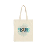 VISIONS Cotton Canvas Tote Bag