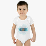 VISIONS Infant Baby Rib Bodysuit