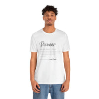 Pioneer Unisex Jersey Short Sleeve Tee