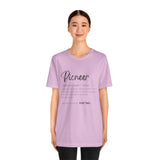 Pioneer Unisex Jersey Short Sleeve Tee