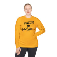 Intent and Impact Unisex Lightweight Long Sleeve Tee