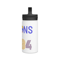 1984 Stainless Steel Water Bottle, Handle Lid