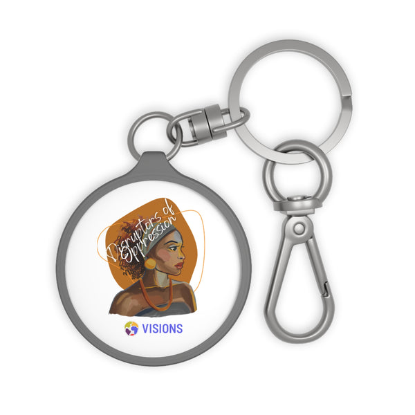 Disruptors of Oppression Keyring Tag