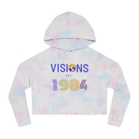 VISIONS 1984 Women’s Cropped Hooded Sweatshirt