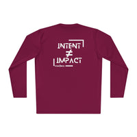 Intent and Impact Unisex Lightweight Long Sleeve Tee