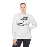 Intent and Impact Unisex Lightweight Long Sleeve Tee