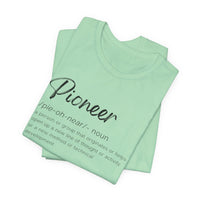 Pioneer Unisex Jersey Short Sleeve Tee